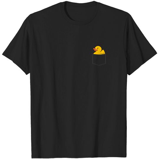 Discover Cute Rubber Duckie Duck Cargo Pocket - Rubber Duck - T-Shirt