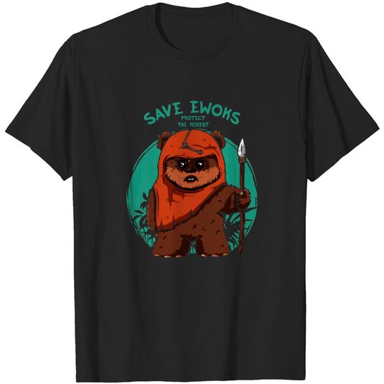 Discover Save Ewoks T-shirt