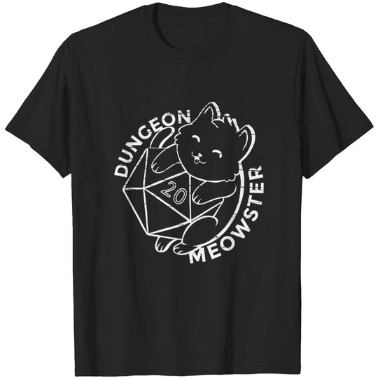 Discover dungeon meowster cat - Dungeon Meowster - T-Shirt