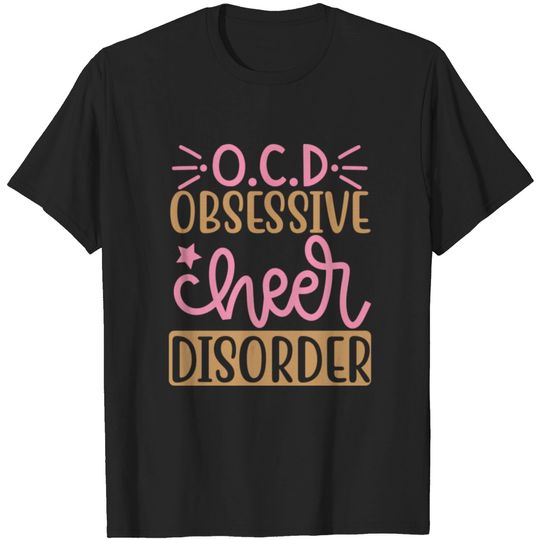 Discover O.C.D. Obsessive Cheer Disorder T-shirt