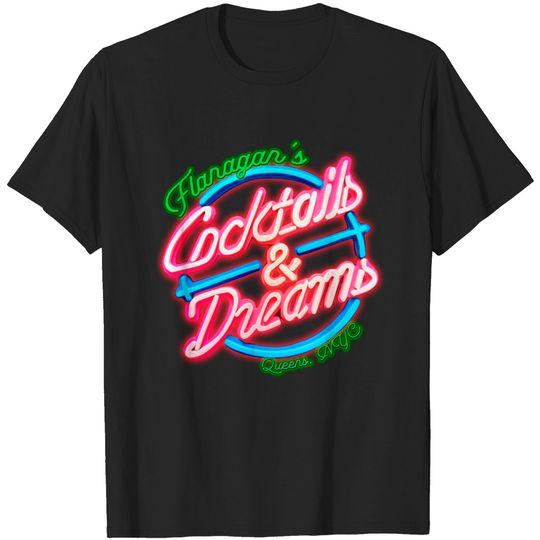 Discover Cocktails and Dreams from the movie Cocktail with Tom Cruise - Cocktail Movie - T-Shirt