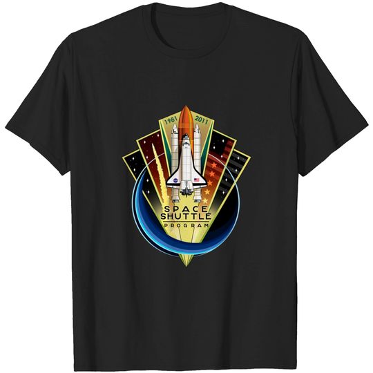 Discover Space Shuttle Program Commemorative - Space Shuttle Program Commemorative - T-Shirt