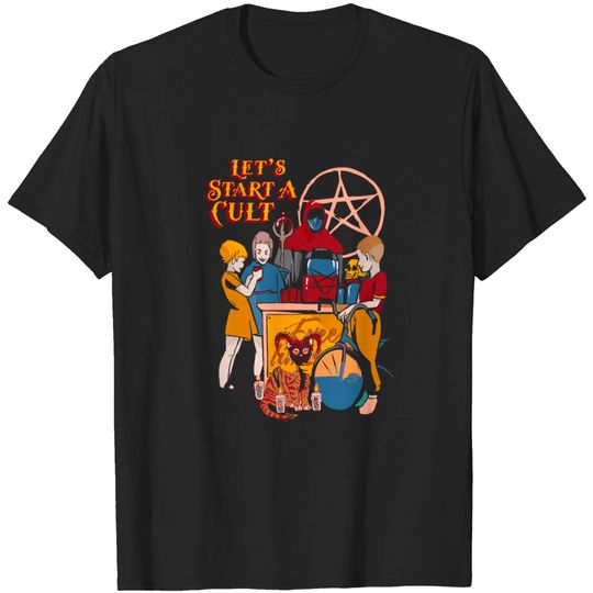 Discover let's start a cult shirt Grunge Goth Satan Emo T-shirt