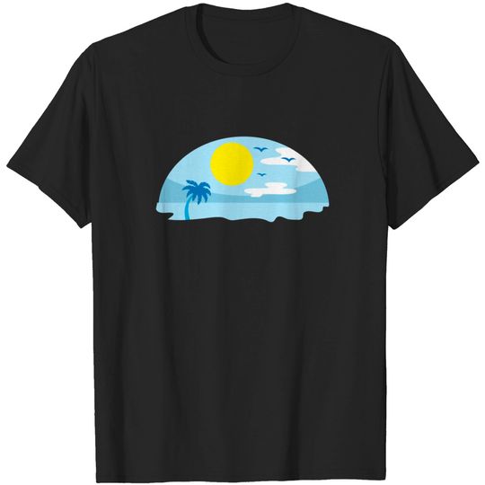 Discover Beach - Island - Relaxation T-shirt