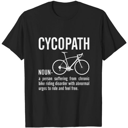 Discover Cycopath bicycle T-shirt