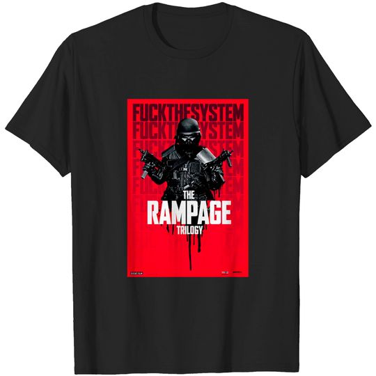 Discover Rampage Trilogy - Special Limited Edition Red Tee T-shirt