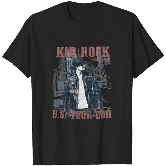 Discover Kid Rock Born fr€€ US 2011 T-Shirt