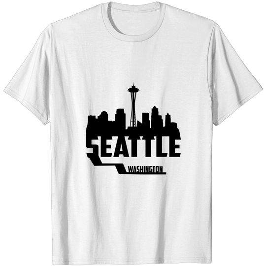Discover Seattle Space Needle Design T-shirt