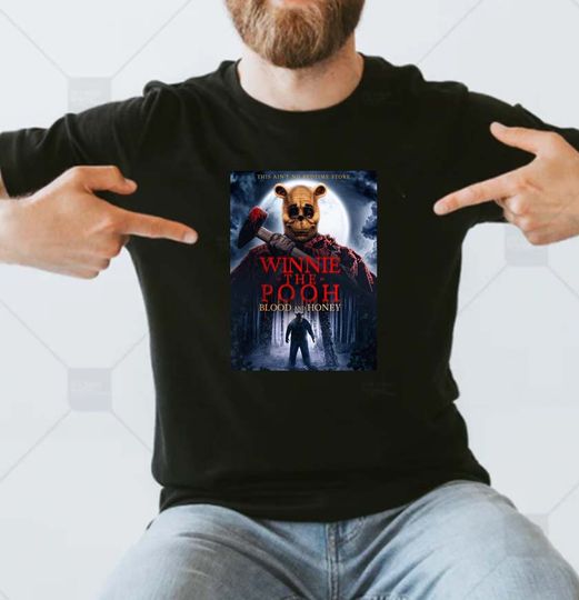 Discover Winnie The Pooh Blood And Honey Movie T-Shirt
