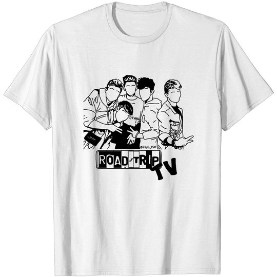 Discover RoadtripTV Boyband Roadtrip Band Fanart Merch Design - Roadtriptv - T-Shirt