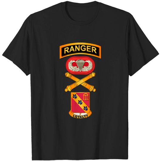 Discover 319th Field Artillery Regt - Wngs - DUI - Br - 319th Field Artillery Regt - T-Shirt