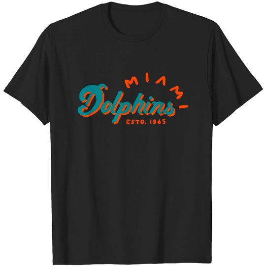 Discover Miami Dolphiiiins 04 - Miami Dolphins - T-Shirt