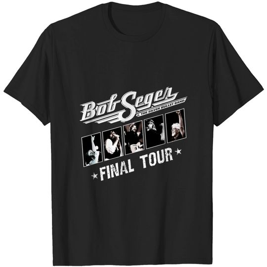 Discover Limitied Edition Bob the legend rock and Roll american Seger Final Tour - Bob Seger - T-Shirt