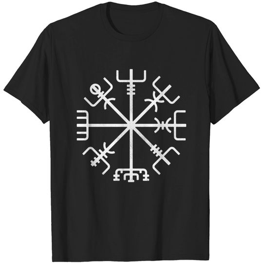 Discover Vegvísir - Compass - T-Shirt