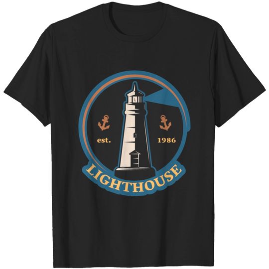 Discover lighthouse logo T-shirt