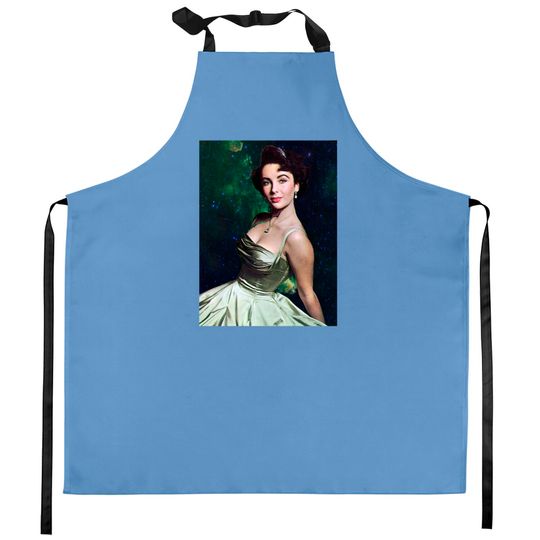 Discover Elizabeth Taylor in Space: Starlight Starlets - Elizabeth Taylor - Kitchen Aprons