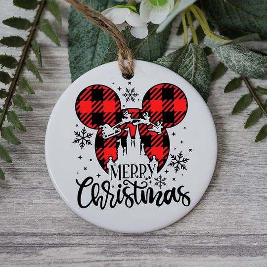 Discover Disney Mickey Christmas Ornament, Mickey Lights