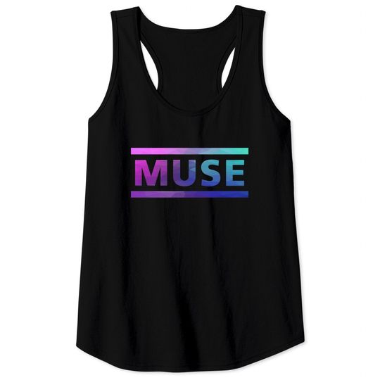 Discover muse abstract color Tank Tops