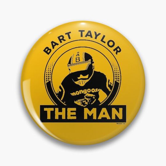 Discover Bart "The Man" Taylor Pin Button