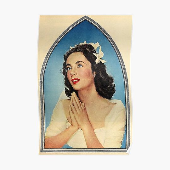 Discover ELIZABETH Taylor Premium Matte Vertical Poster