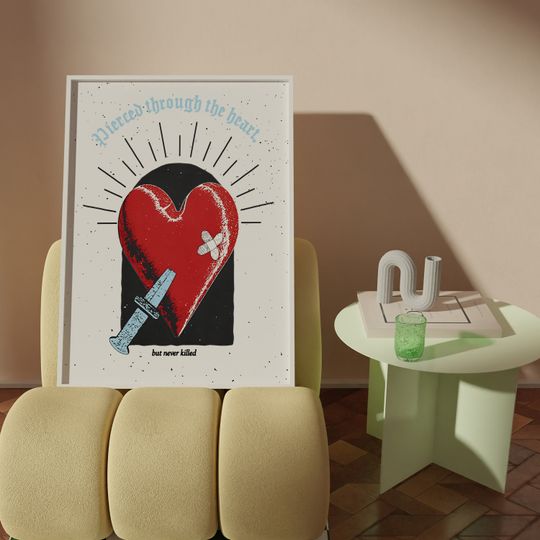 Discover Pierced Through The Heart, Taylor Poster