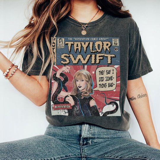 Discover Taylor Comic Tour 2023 Tshirt