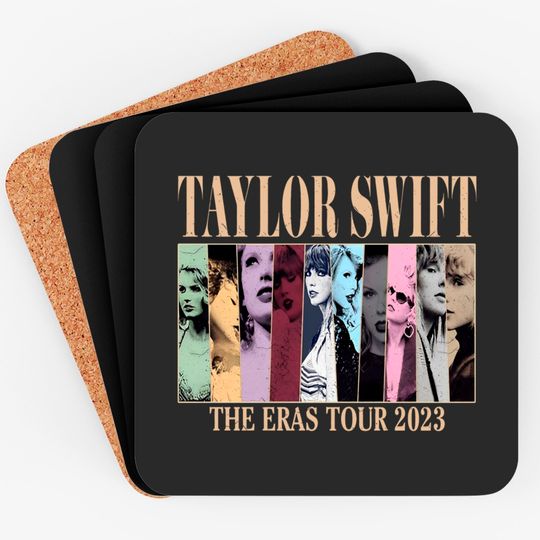 Discover The Eras Tour 2023 Coasters , Taylor Taylor version Merch Coasters