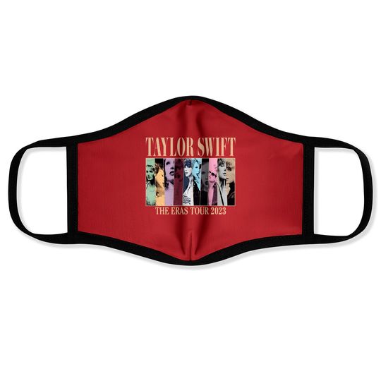 Discover The Eras Tour 2023 Face Masks , Taylor Taylor version Merch Face Masks