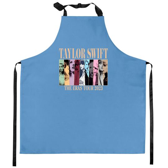 Discover The Eras Tour 2023 Kitchen Aprons , Taylor Taylor version Merch Kitchen Aprons