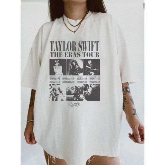 Discover TS Eras Tour Shirt , Taylor Taylor version Merch Shirt