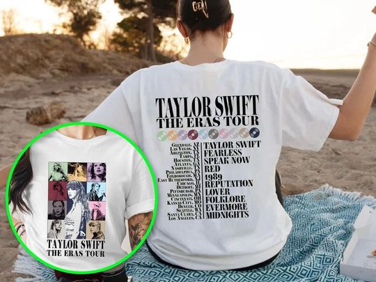Discover Taylor The Eras Tour Shirt