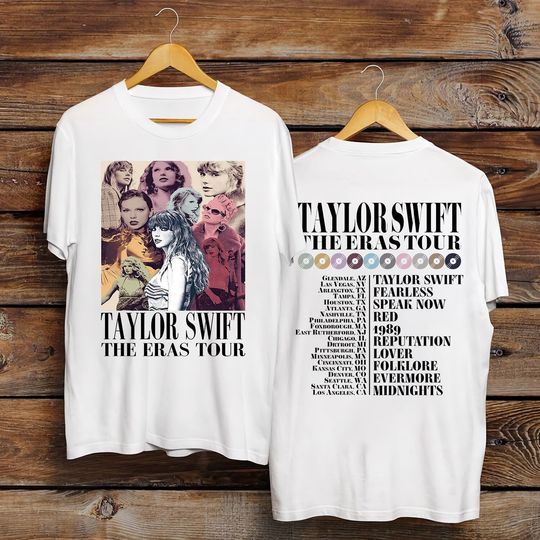 Discover Taylor The Eras Tour Shirt, Taylor version Merch T-Shirt