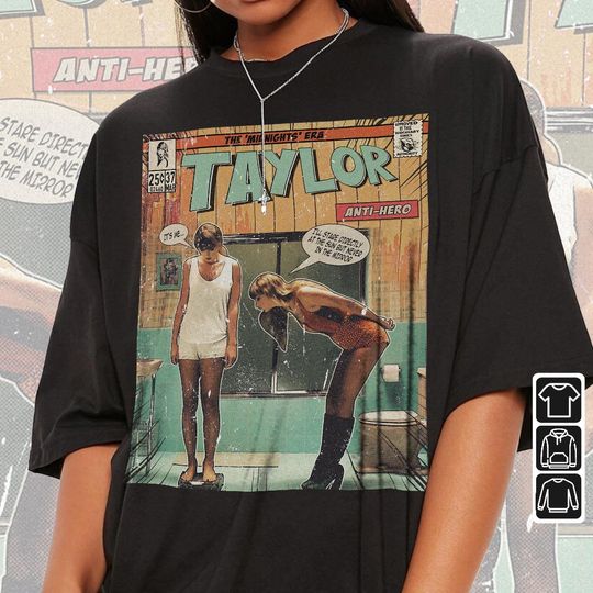 Discover Taylor Comic Shirt, Art Taylors Music