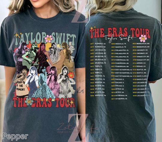 Discover The Eras Tour Tshirt Vintage Style - Taylor Taylor version Merch