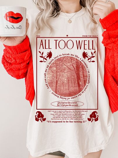 Discover All too well Taylor T Shirt