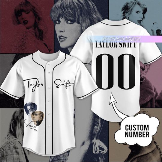 Discover Taylor Baseball Jersey, Taylor Jersey, Custom Name Shirt, The Eras Tour Shirt