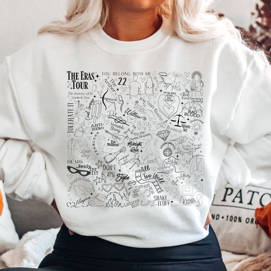 Discover Taylor The Eras Tour 2023 Sweatshirt