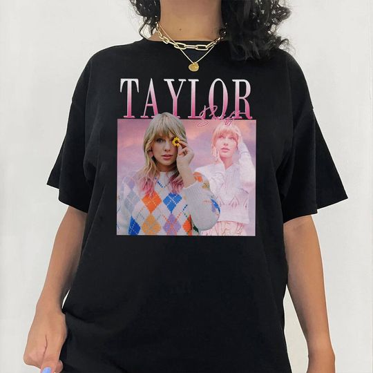 Discover Taylor 90s Vintage Shirt, Taylor The Eras Tour Shirt