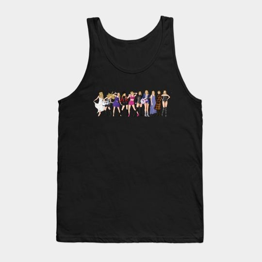 Discover Eras Lineup -Taylor  Eras - Tank Top