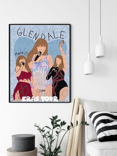 Discover Taylor The Eras Tour 2023 Poster