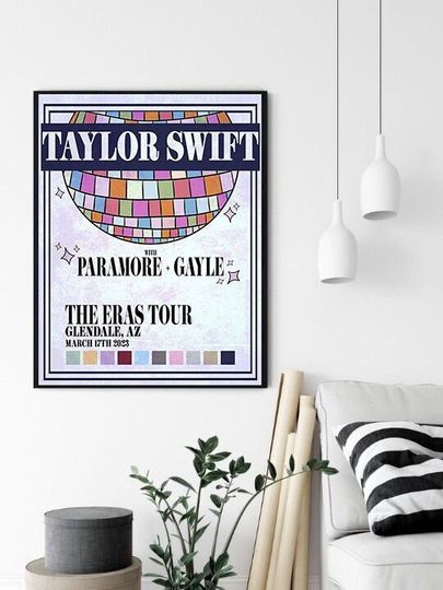 Discover Taylor The Eras Tour 2023 Poster