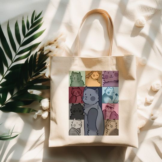 Discover The Eras Tour Cat 2023 Music Tote Bag