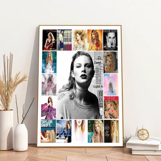 Discover Taylor Poster, Taylor Album Cover Poster, Eras Tour Poster