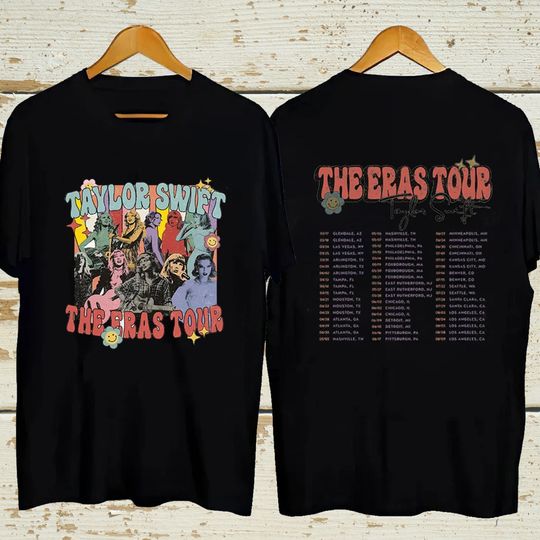 Discover The Eras Tour Vintage Style Tshirt, Taylor version Gift Fan,Taylor Tee