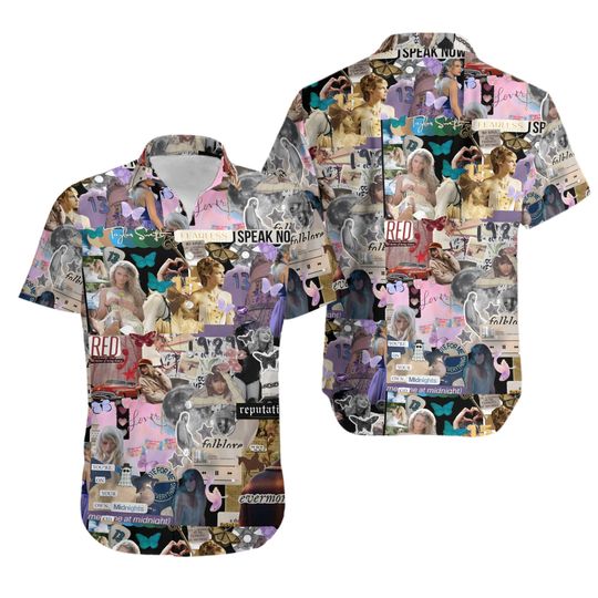 Discover Taylor Taylor version Hawaii Shirt, Taylo The Eras Tour 2023 Hawaii Shirt