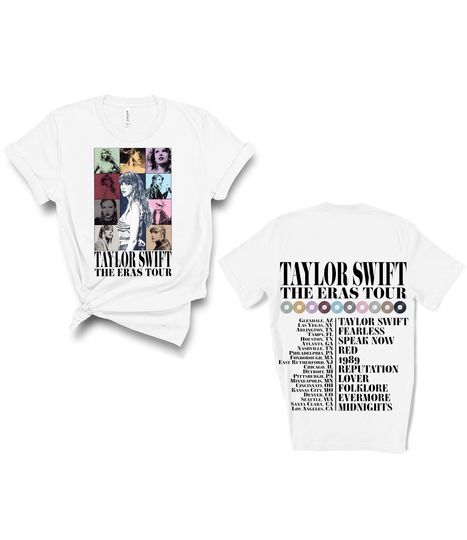 Discover Taylor The Eras Tour Shirt, Taylor version Merch T-Shirt