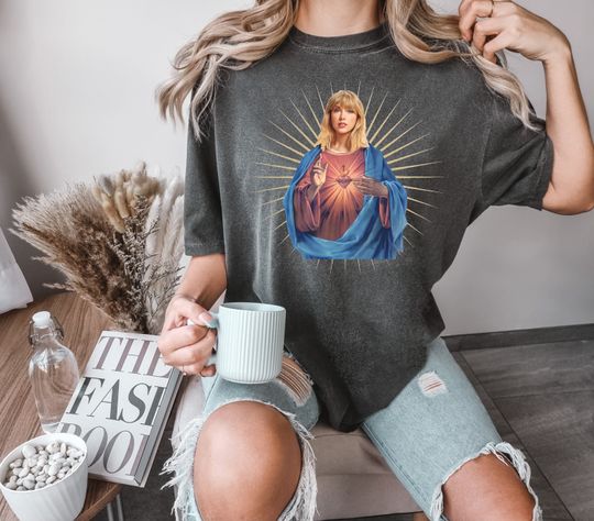 Discover Taylor version Jesus Angel Shirt, Taylor Shirt, Swift Shirt, Eras Tour Shirt