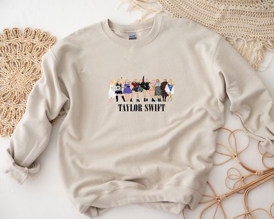Discover Taylor version Merch Sweatshrit, Taylor version Eras Tour Sweatshirt