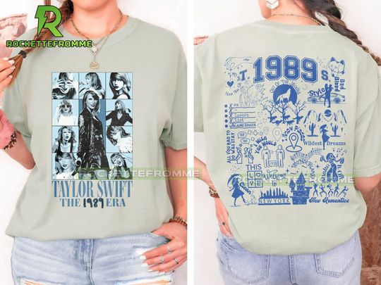 Discover Taylor 1989 Tracklist Tour  Shirt