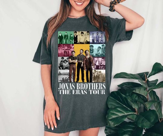 Discover Jonas Brothers The Eras Tour shirt, Five Albums One Night